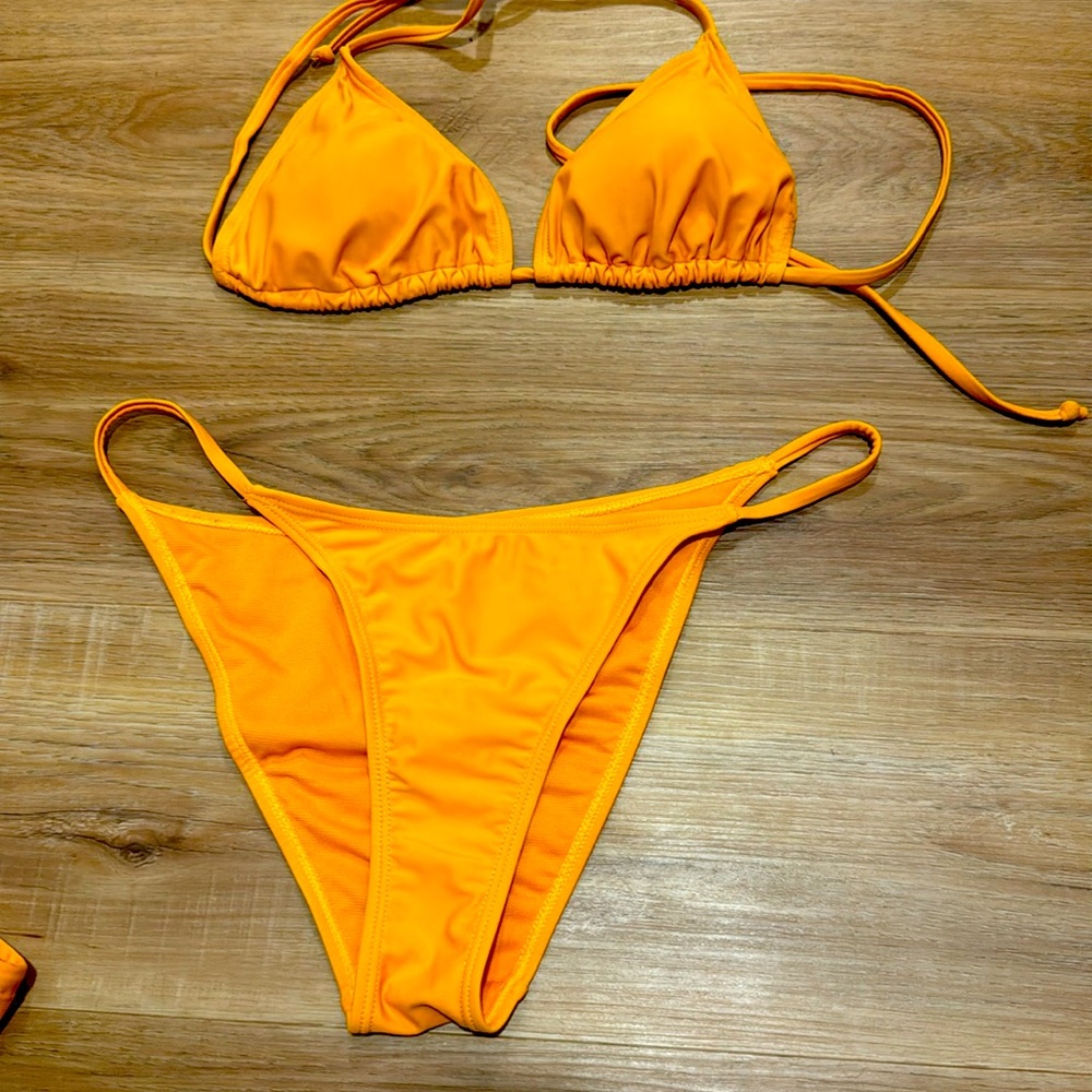 Bikini and sarong
